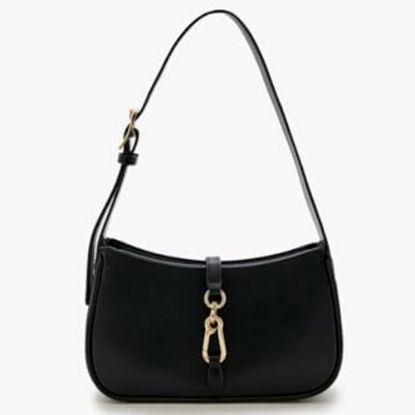 Picture of FOREVER21 Women Faux Leather Carabiner Shoulder Bag